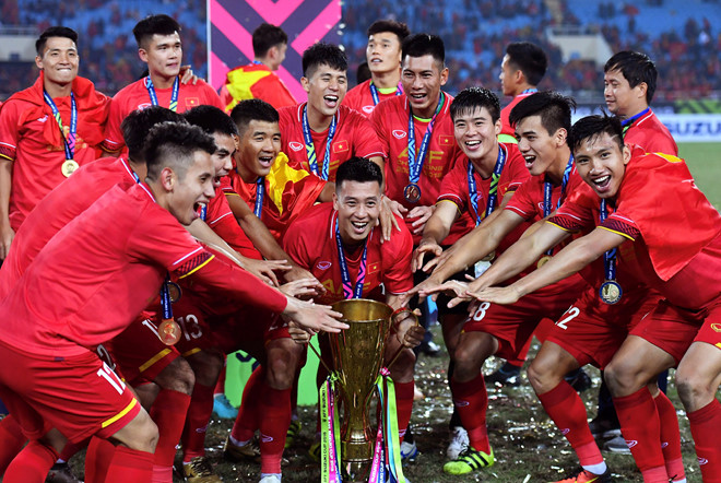 Tuyển Việt Nam quyết tâm bảo vệ ngôi vô địch AFF Cup sắp tới