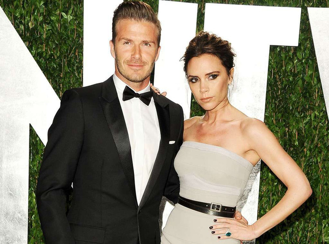 Vợ chồng nhà Beckham và Victoria